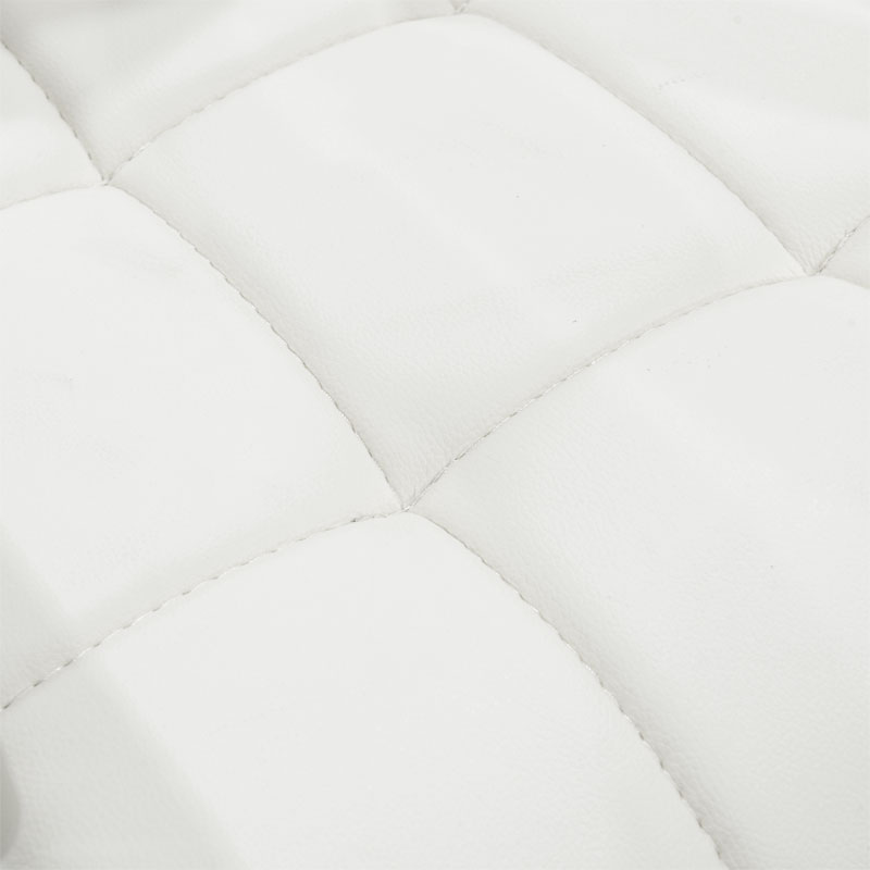 Καρέκλα επισκέπτη στοιβαζόμενη Otlen pakoworld λευκό pu-πόδι χρωμίου 47x45x87εκ Καρέκλα επισκέπτη στοιβαζόμενη Otlen pakoworld λευκό pu-πόδι χρωμίου 47x45x87εκ - Image 5