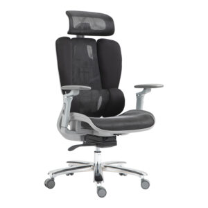 Καρέκλα γραφείου εργασίας Chocky haroma μαύρο mesh 68x69x120εκ