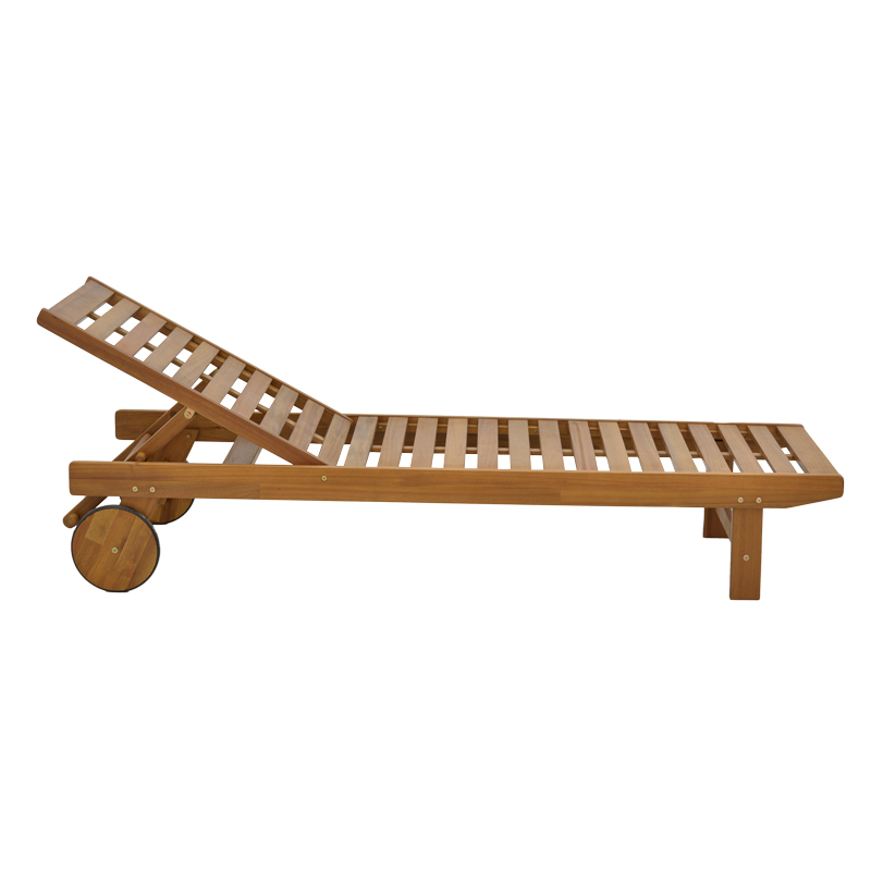 Ξαπλώστρα Weylar pakoworld ξύλο ακακίας φυσικό 60x193x30εκ Ξαπλώστρα Weylar pakoworld ξύλο ακακίας φυσικό 60x193x30εκ - Image 4