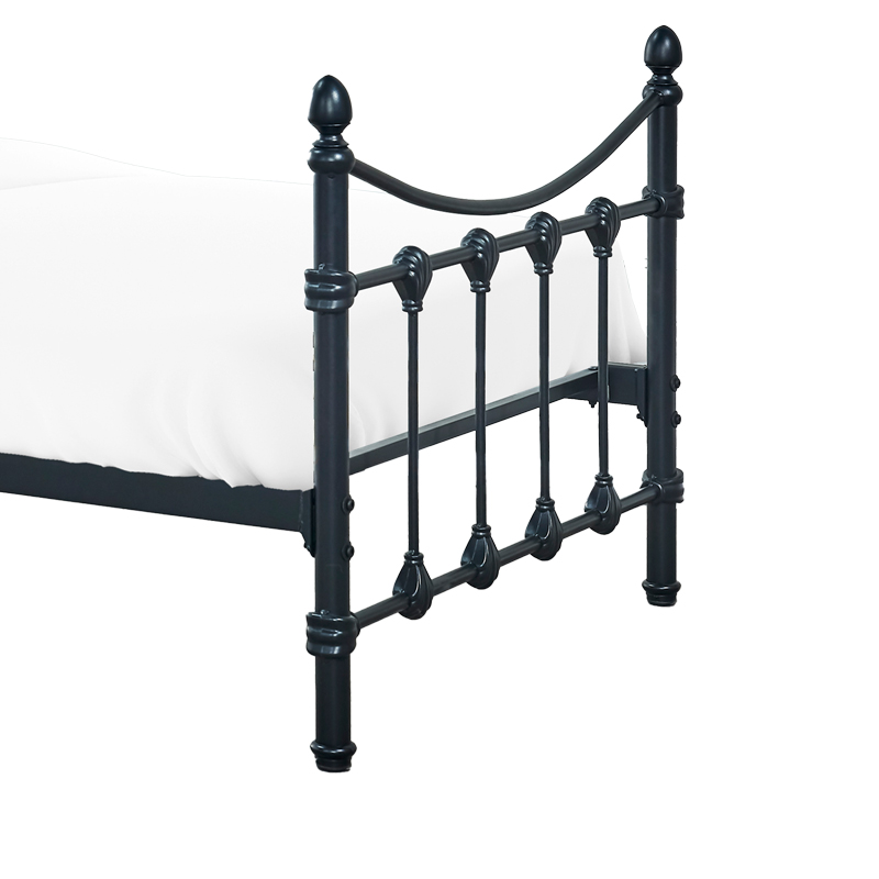Κρεβάτι Beowulf pakoworld μαύρο μεταλλικό 90x190εκ Κρεβάτι Beowulf pakoworld μαύρο μεταλλικό 90x190εκ - Image 4