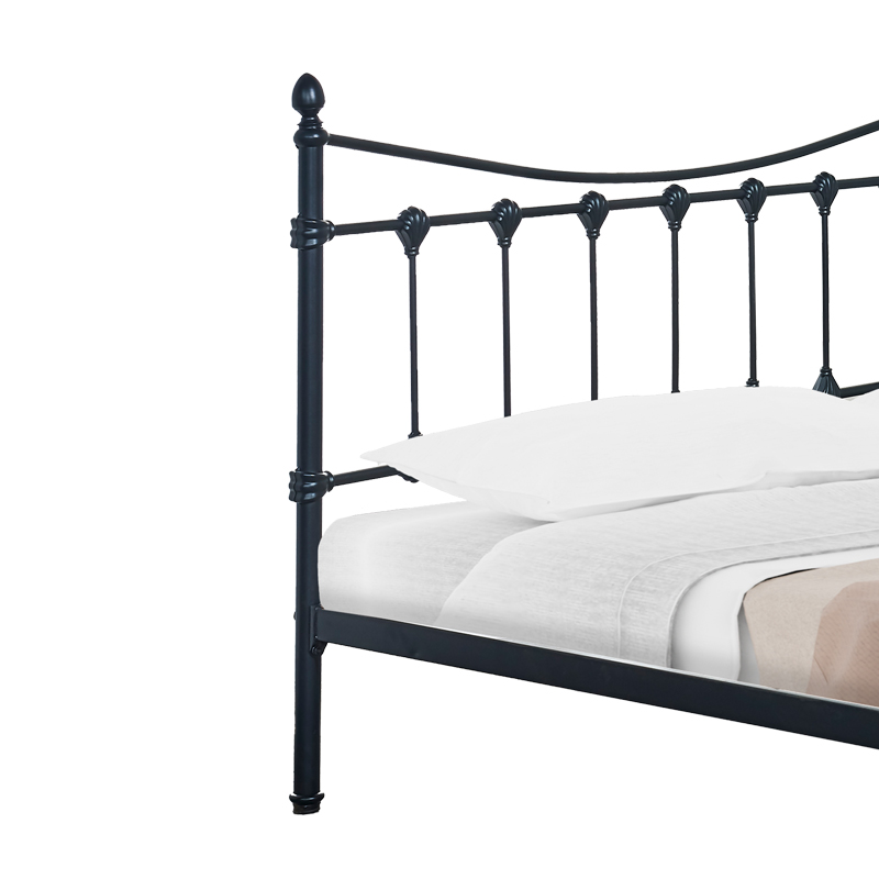 Κρεβάτι Beowulf pakoworld μαύρο μεταλλικό 140x190εκ Κρεβάτι Beowulf pakoworld μαύρο μεταλλικό 140x190εκ - Image 3