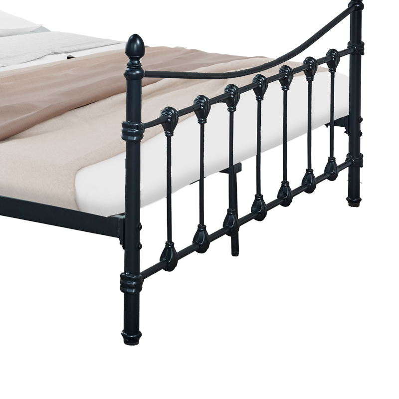 Κρεβάτι Beowulf pakoworld μαύρο μεταλλικό 140x190εκ Κρεβάτι Beowulf pakoworld μαύρο μεταλλικό 140x190εκ - Image 4