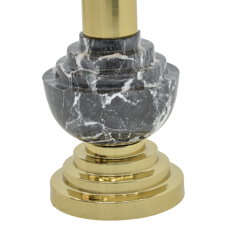 Βοηθητικό τραπέζι Cogent Inart pakoworld μαύρο-χρυσό μέταλλο Φ46x50εκ Βοηθητικό τραπέζι Cogent Inart pakoworld μαύρο-χρυσό μέταλλο Φ46x50εκ - Image 4