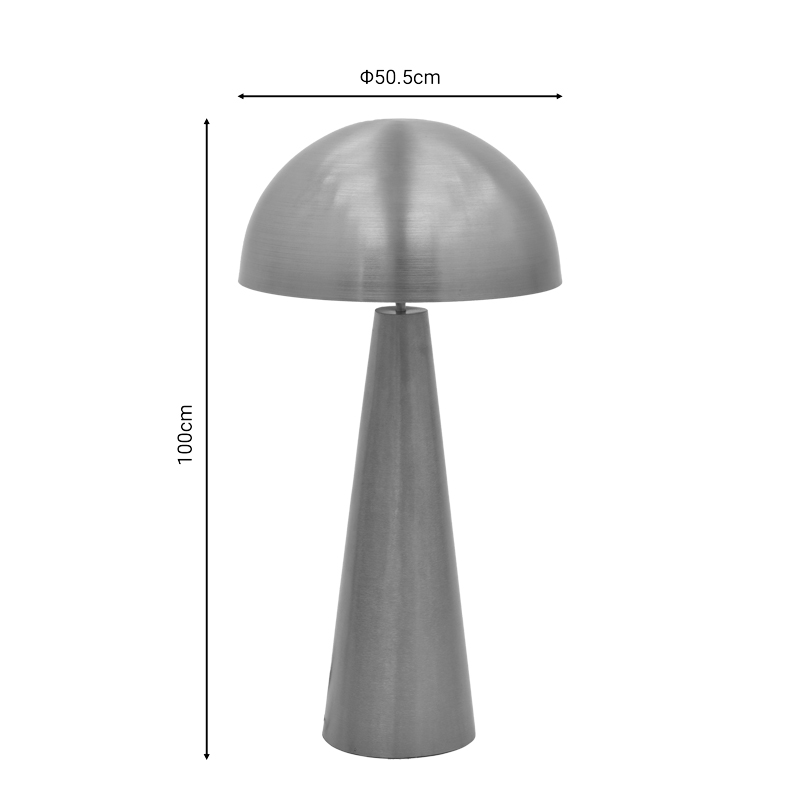 Φωτιστικό δαπέδου Jandie Inart E27 χρυσό μέταλλο Φ50.5x100εκ Φωτιστικό δαπέδου Jandie Inart E27 χρυσό μέταλλο Φ50.5x100εκ - Image 4