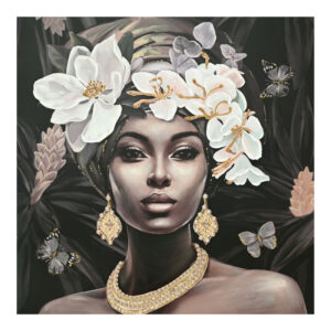 Πίνακας σε καμβά Beauty 3D haroma 100x3x100εκ