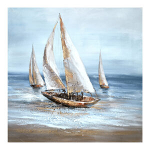 Πίνακας σε καμβά Sailer haroma 100x3x100εκ