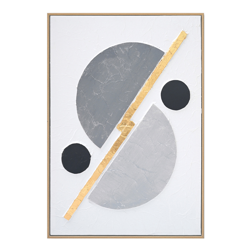 Πίνακας σε καμβά Geometric 3D Inart 52x4.5x72εκ Πίνακας σε καμβά Geometric 3D Inart 52x4.5x72εκ