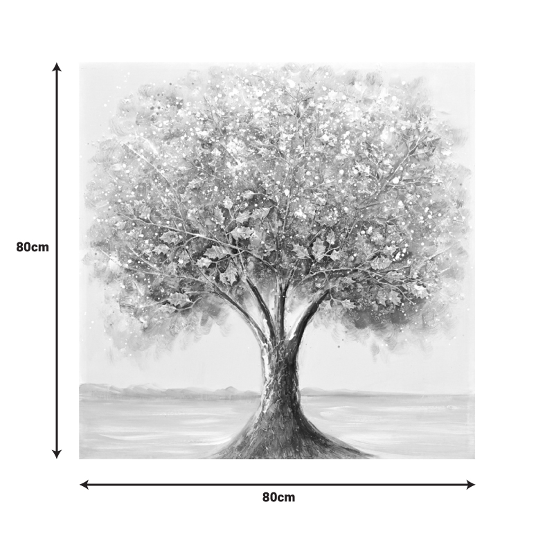 Πίνακας σε καμβά Nator II 3D Inart 80x3x80εκ Πίνακας σε καμβά Nator II 3D Inart 80x3x80εκ - Image 2