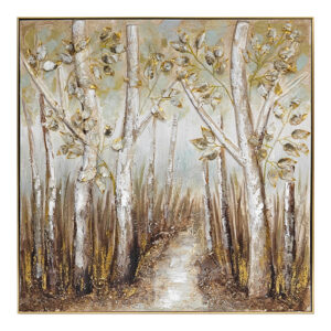 Πίνακας σε καμβά Leambre II 3D haroma 102x4.5x102εκ