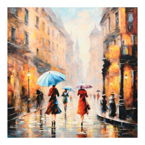 Πίνακας σε καμβά Nightdream II haroma 100x3x100εκ