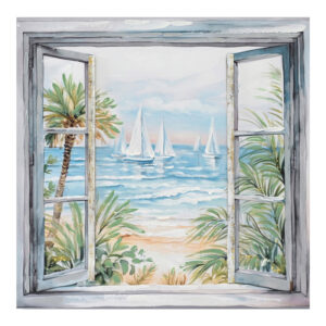 Πίνακας σε καμβά Deive 3D haroma 80x3x80εκ