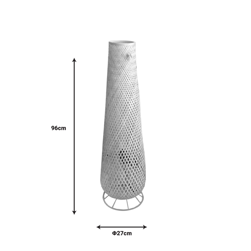 Φωτιστικό δαπέδου Solian Inart Ε27 μπαμπού σε φυσική απόχρωση Φ27x96εκ Φωτιστικό δαπέδου Solian Inart Ε27 μπαμπού σε φυσική απόχρωση Φ27x96εκ - Image 3