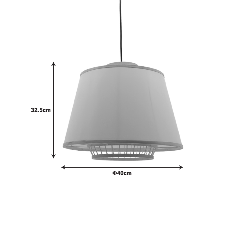 Φωτιστικό οροφής Torzo Inart Ε27 μπαμπού σε φυσική απόχρωση Φ40x32.5εκ Φωτιστικό οροφής Torzo Inart Ε27 μπαμπού σε φυσική απόχρωση Φ40x32.5εκ - Image 3