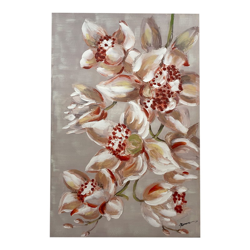 Πίνακας σε καμβά Flourish Inart 80x3x120εκ Πίνακας σε καμβά Flourish Inart 80x3x120εκ