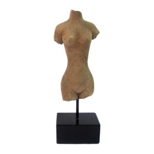 Επιτραπέζιο διακοσμητικό Physio haroma φυσικό μάνγκο ξύλο-μέταλλο 14.5x9x38.5εκ