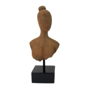 Επιτραπέζιο διακοσμητικό Lafia I haroma φυσικό μάνγκο ξύλο-μέταλλο 17.5x11.5x42εκ