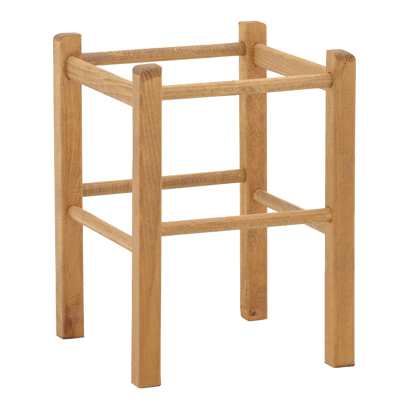 Σκαμπό καφενείου Oligor pakoworld μασίφ ξύλο οξιάς λούστρο καρυδί 34x34x47εκ Σκαμπό καφενείου Oligor pakoworld μασίφ ξύλο οξιάς λούστρο καρυδί 34x34x47εκ