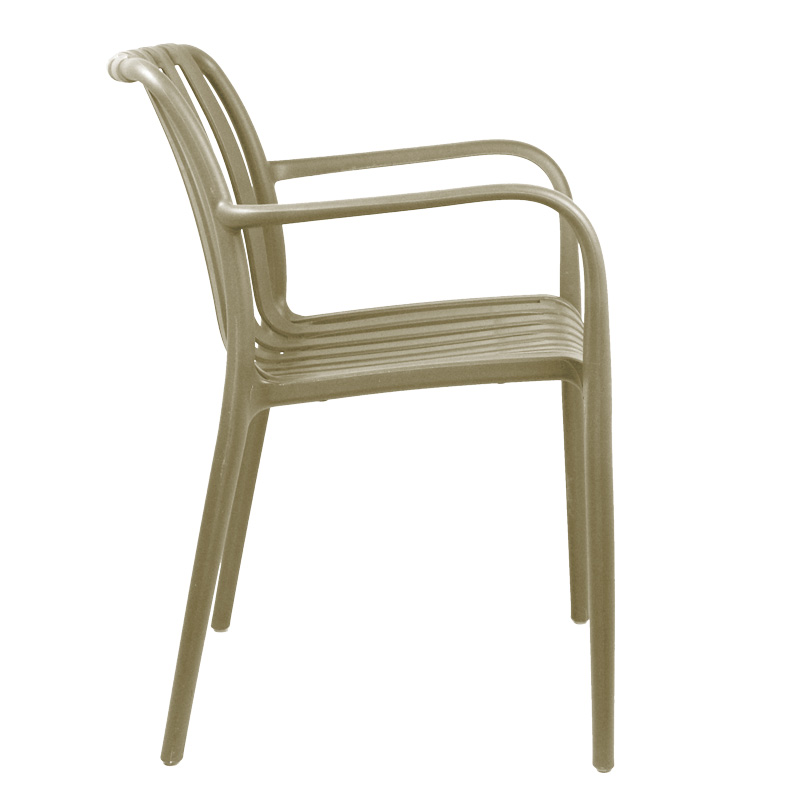 Πολυθρόνα Zoi pakoworld pp σε cappucino απόχρωση 58.5x54x80εκ Πολυθρόνα Zoi pakoworld pp σε cappucino απόχρωση 58.5x54x80εκ - Image 3