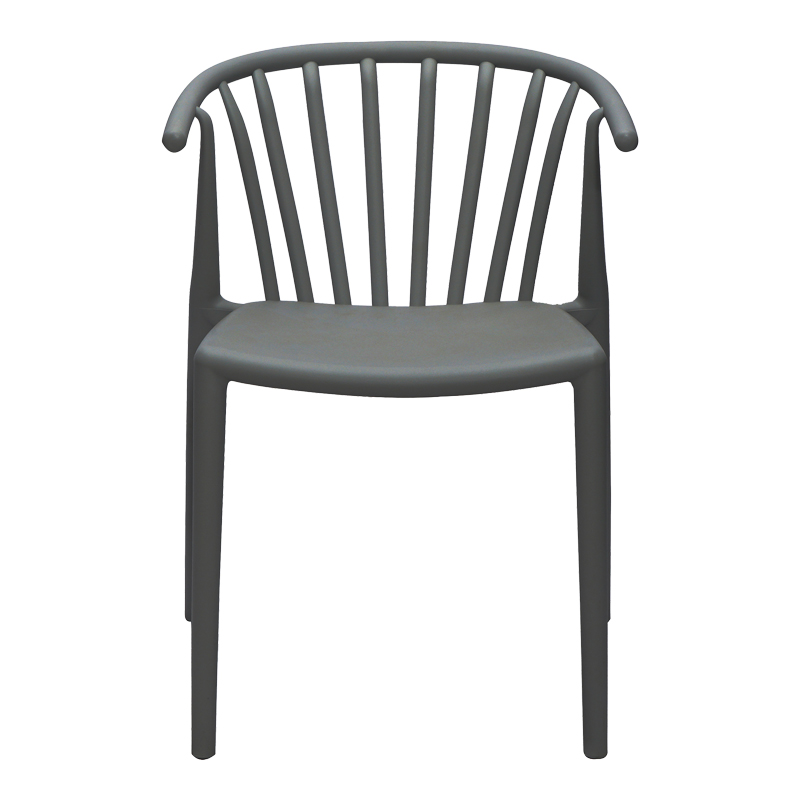 Πολυθρόνα Zelma pakoworld pp σε ανθρακί απόχρωση 55x53x73εκ Πολυθρόνα Zelma pakoworld pp σε ανθρακί απόχρωση 55x53x73εκ - Image 4