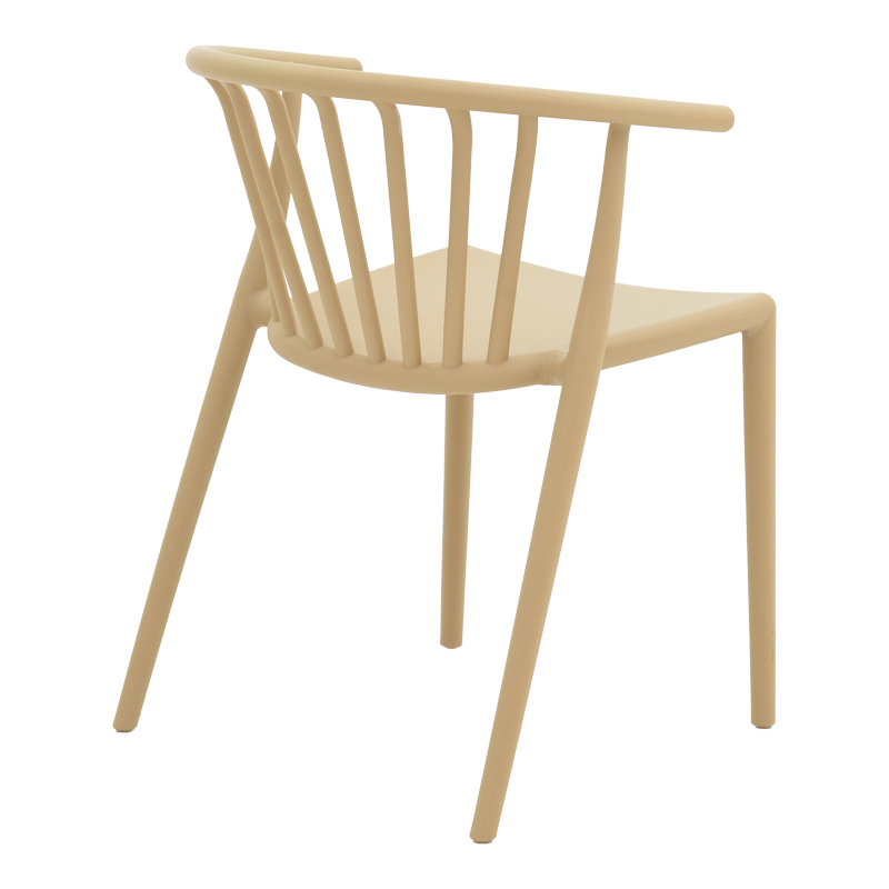 Πολυθρόνα Zelma pakoworld pp σε ανοιχτή απόχρωση cappuccino 55x53x73εκ Πολυθρόνα Zelma pakoworld pp σε ανοιχτή απόχρωση cappuccino 55x53x73εκ - Image 2