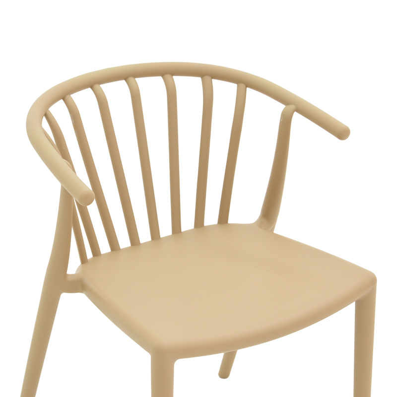 Πολυθρόνα Zelma pakoworld pp σε ανοιχτή απόχρωση cappuccino 55x53x73εκ Πολυθρόνα Zelma pakoworld pp σε ανοιχτή απόχρωση cappuccino 55x53x73εκ - Image 6