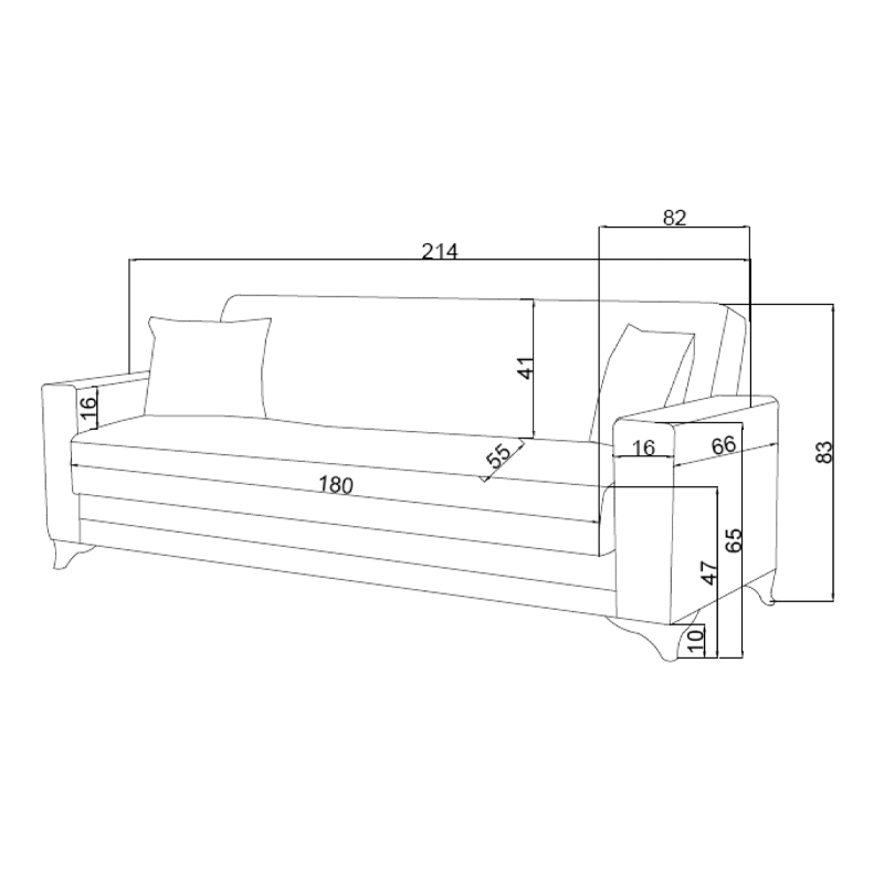 Σετ σαλονιού 2τεμ Vox pakoworld ύφασμα σε καφέ απόχρωση Σετ σαλονιού 2τεμ Vox pakoworld ύφασμα σε καφέ απόχρωση - Image 9