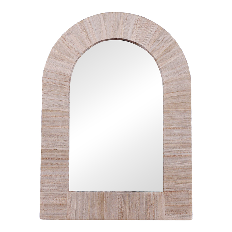 Καθρέπτης Koin Inart μπανάνα ξύλο σε φυσική απόχρωση 78x78x8εκ Καθρέπτης Koin Inart μπανάνα ξύλο σε φυσική απόχρωση 78x78x8εκ