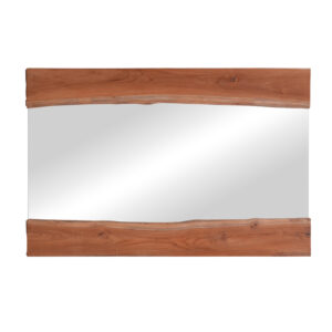 Καθρέπτης Riverine haroma teak ξύλο σε φυσική απόχρωση 120x80x4εκ
