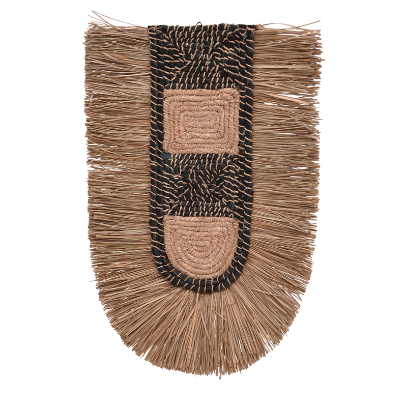 Διακοσμητικό τοίχου Baffen Inart seagrass σε φυσικό χρώμα 46x68x8εκ Διακοσμητικό τοίχου Baffen Inart seagrass σε φυσικό χρώμα 46x68x8εκ