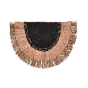 Διακοσμητικό τοίχου Pedrine haroma seagrass-abaca σε φυσικό χρώμα 85x60x6εκ