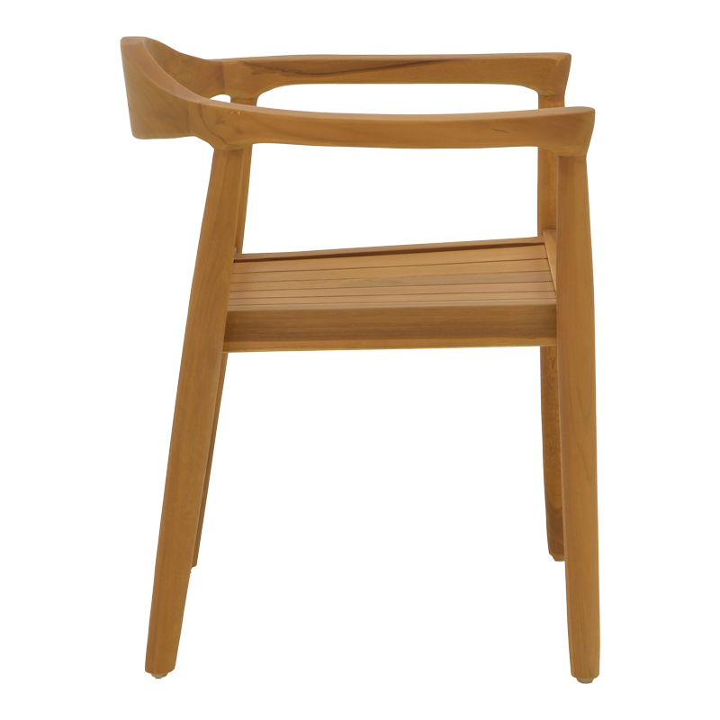 Τραπεζαρία 7 τεμ. Ganny-Pino pakoworld teak ξύλο σε φυσική απόχρωση 180/240x100x75εκ Τραπεζαρία 7 τεμ. Ganny-Pino pakoworld teak ξύλο σε φυσική απόχρωση 180/240x100x75εκ - Image 4