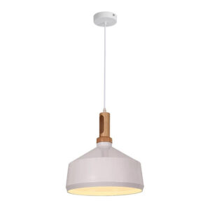 Φωτιστικό οροφής Denvel I haroma λευκό-χρυσό μέταλλο Φ35x22εκ