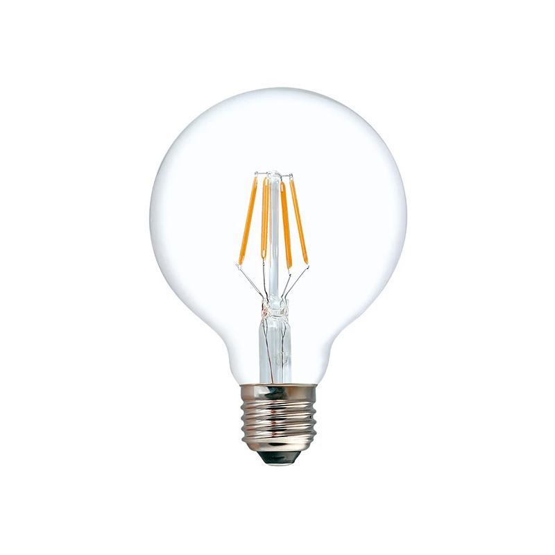 Λαμπτήρας LED G80 Bulb pakoworld 4W E27 3000K 200-220V clear Λαμπτήρας LED G80 Bulb pakoworld 4W E27 3000K 200-220V clear