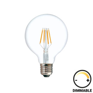 Λαμπτήρας LED G95 Bulb haroma dimmable 4W E27 200-220V clear