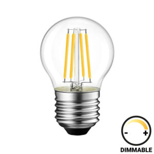 Λαμπτήρας LED G45 Bulb haroma dimmable 6W E27 clear