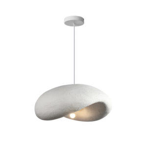 Φωτιστικό οροφής Ferecon haroma E27 ps σε ανοιχτό γκρι Φ45x25εκ