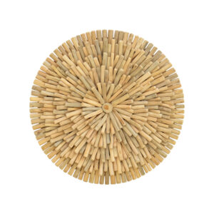 Διακοσμητικό τοίχου Decofy haroma drift ξύλο σε φυσική απόχρωση Φ60x5εκ