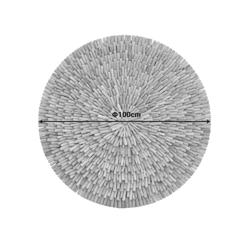 Διακοσμητικό τοίχου Decofy Inart drift ξύλο σε φυσική απόχρωση Φ100x5εκ Διακοσμητικό τοίχου Decofy Inart drift ξύλο σε φυσική απόχρωση Φ100x5εκ - Image 2