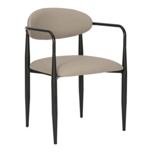 Πολυθρόνα Kalone haroma pu σε γκρι-μπεζ απόχρωση 56x55x78εκ