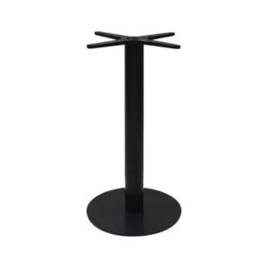 Βάση τραπεζιού Bar Stada haroma μεταλλική σε μαύρη απόχρωση Φ40x108εκ