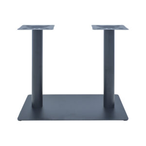 Βάση τραπεζιού Givosa haroma μεταλλική σε μαύρη απόχρωση 70x40x72εκ