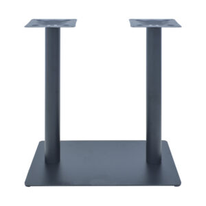 Βάση τραπεζιού Givosa haroma μεταλλική σε μαύρη απόχρωση 70x40x108εκ