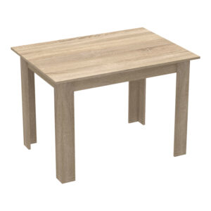 Τραπέζι Manka haroma σε sonoma απόχρωση 110x80x77εκ