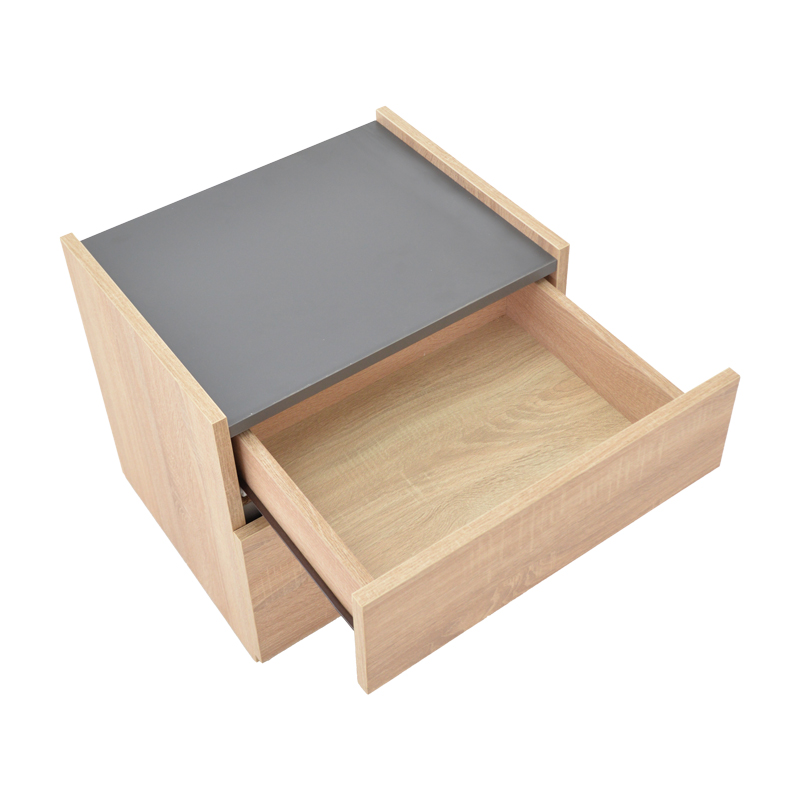 Κομοδίνο Comcie pakoworld σε φυσικό με γκρι απόχρωση 50x42x45.5εκ Κομοδίνο Comcie pakoworld σε φυσικό με γκρι απόχρωση 50x42x45.5εκ - Image 7