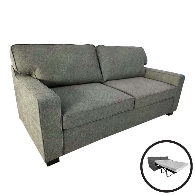 Καναπές-κρεβάτι διθέσιος με αναδιπλούμενο στρώμα Polaris pakoworld χακί ύφασμα181x91x83εκ Καναπές-κρεβάτι διθέσιος με αναδιπλούμενο στρώμα Polaris pakoworld χακί ύφασμα181x91x83εκ