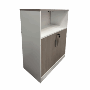 Ντουλάπι γραφείου Armadi haroma σε sonoma-λευκή απόχρωση 80x40x120εκ