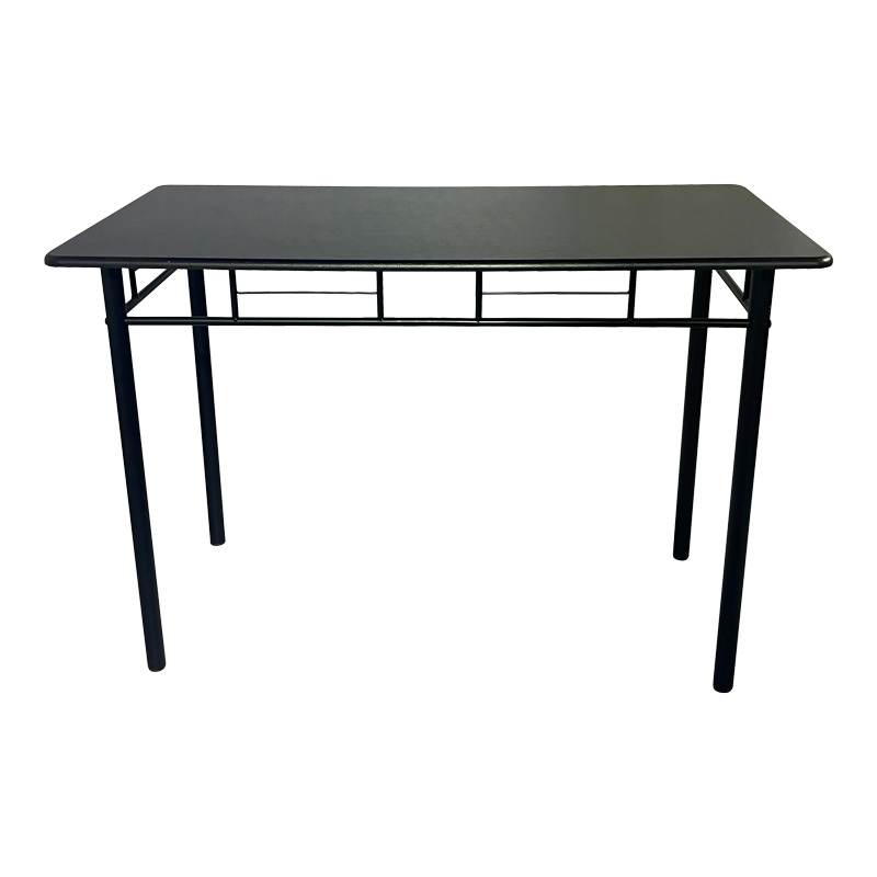 Τραπεζαρία Reforia pakoworld σετ 5τμχ mdf σε μαύρη απόχρωση με μαύρα μεταλλικά πόδια 110x60x74εκ Τραπεζαρία Reforia pakoworld σετ 5τμχ mdf σε μαύρη απόχρωση με μαύρα μεταλλικά πόδια 110x60x74εκ - Image 10