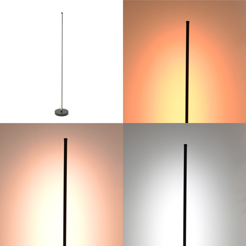 Φωτιστικό δαπέδου Topelia pakoworld led μέταλλο σε μαύρη απόχρωση Φ20x140εκ Φωτιστικό δαπέδου Topelia pakoworld led μέταλλο σε μαύρη απόχρωση Φ20x140εκ - Image 2