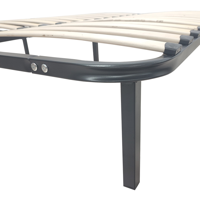 Κρεβάτι-υπόστρωμα Amaso pakoworld μεταλλικό μαύρο 160x200x28εκ Κρεβάτι-υπόστρωμα Amaso pakoworld μεταλλικό μαύρο 160x200x28εκ - Image 5