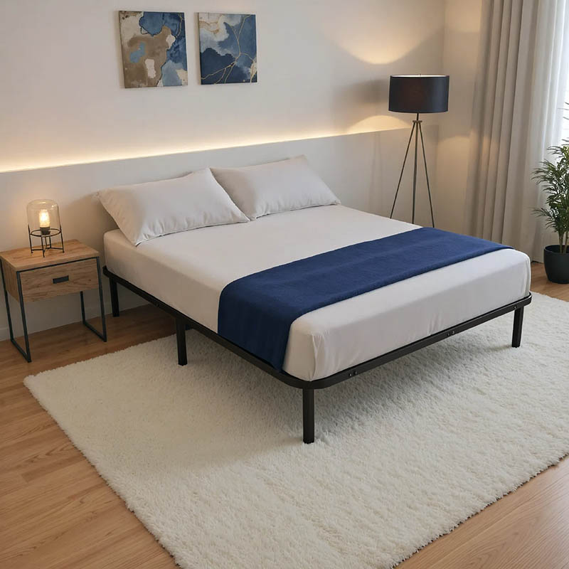 Κρεβάτι-υπόστρωμα Amaso pakoworld μεταλλικό μαύρο 160x200x28εκ Κρεβάτι-υπόστρωμα Amaso pakoworld μεταλλικό μαύρο 160x200x28εκ